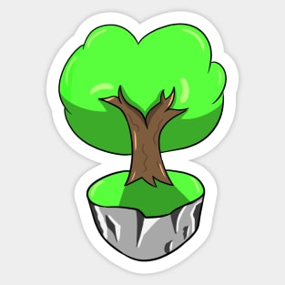 Minimalistic Tree #teamtrees design Sticker